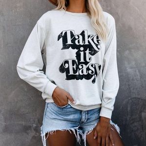 Vici Collection - Take It Easy Pullover